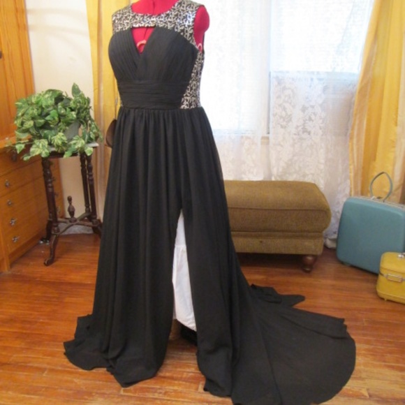Sexy Chiffon Prom Pageant Holiday Formal Dress - Picture 2 of 8